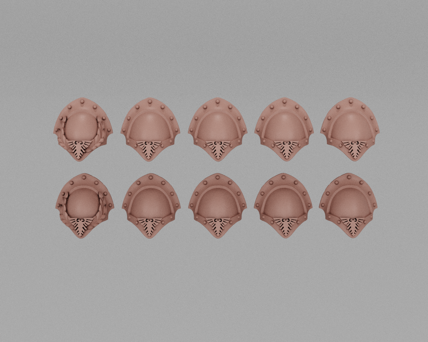 Golden Eagle Pauldrons