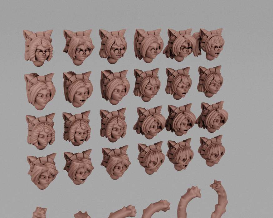 Principality Militia | Nyokan Heads Vol 3