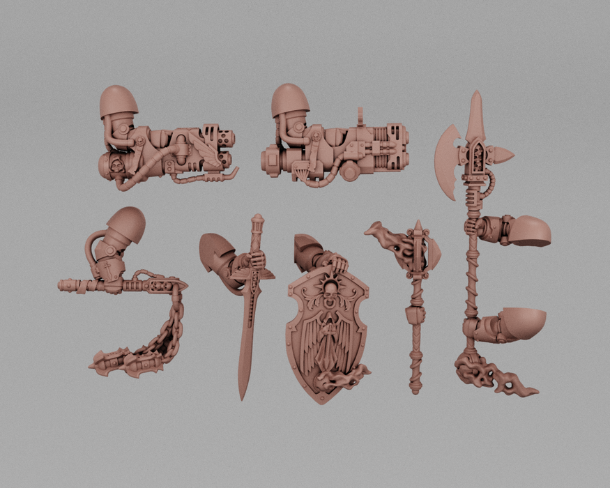 Gloomy Knight Heavy Armor Weapon Upgrade Kit