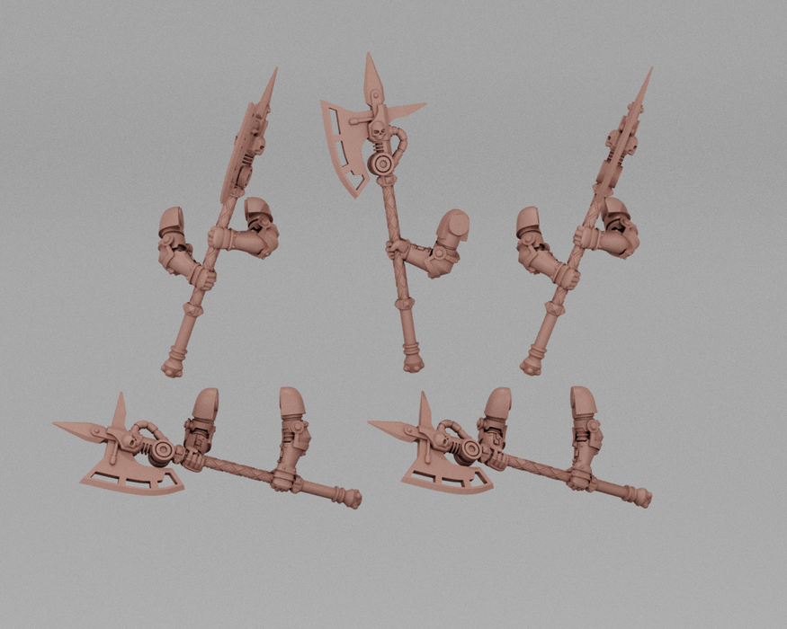 Grimdark Knight Power Axes