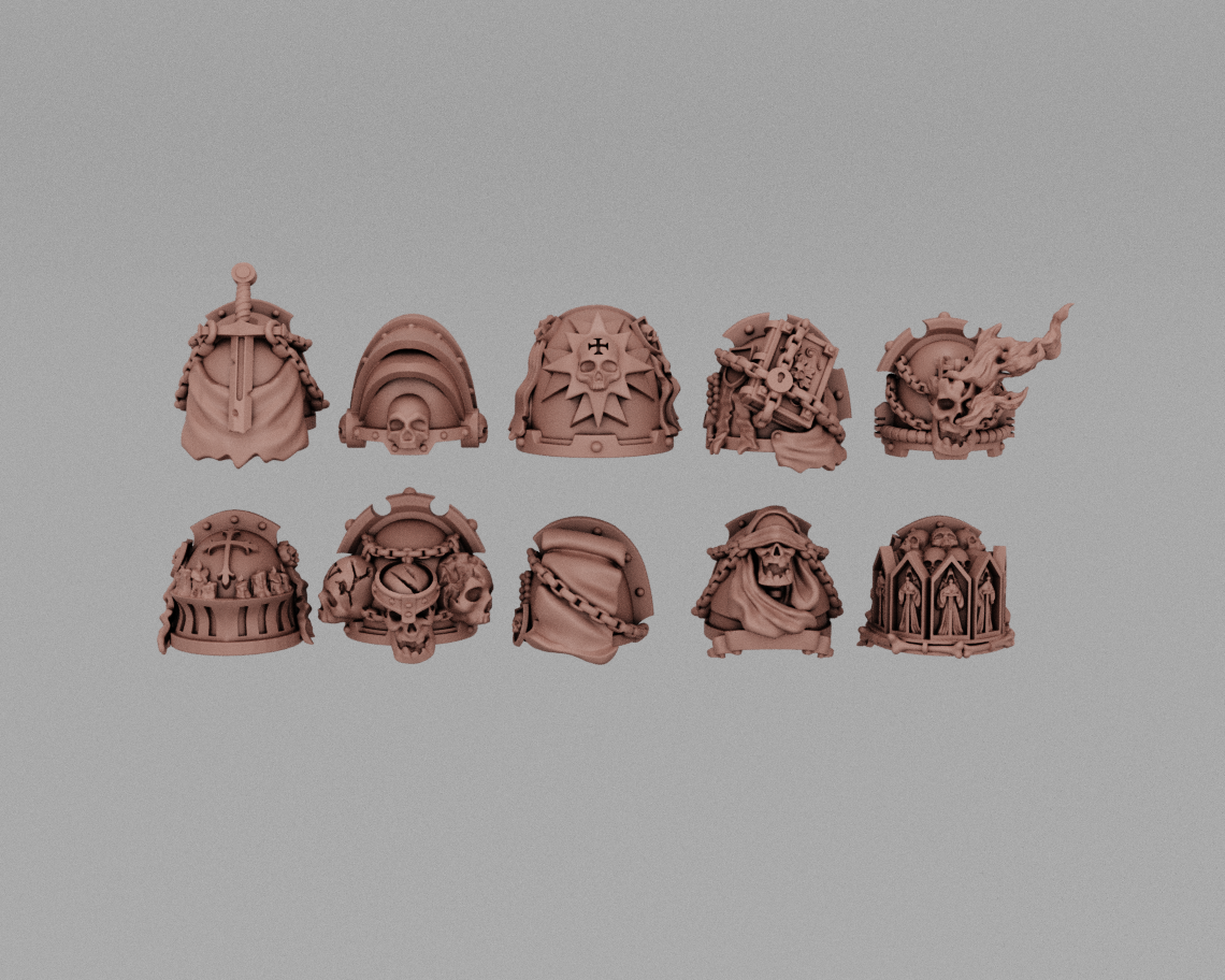 Relic Armor Chapter Relics Prime Armor Pads — Resin Munitorum