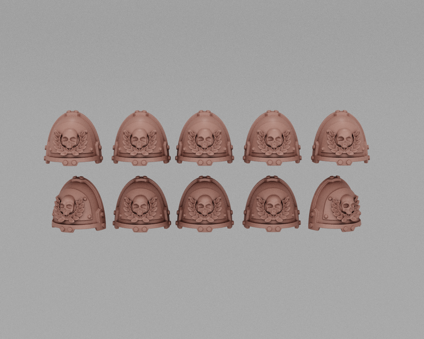 Imperial Grimdark Prime Armor Pads