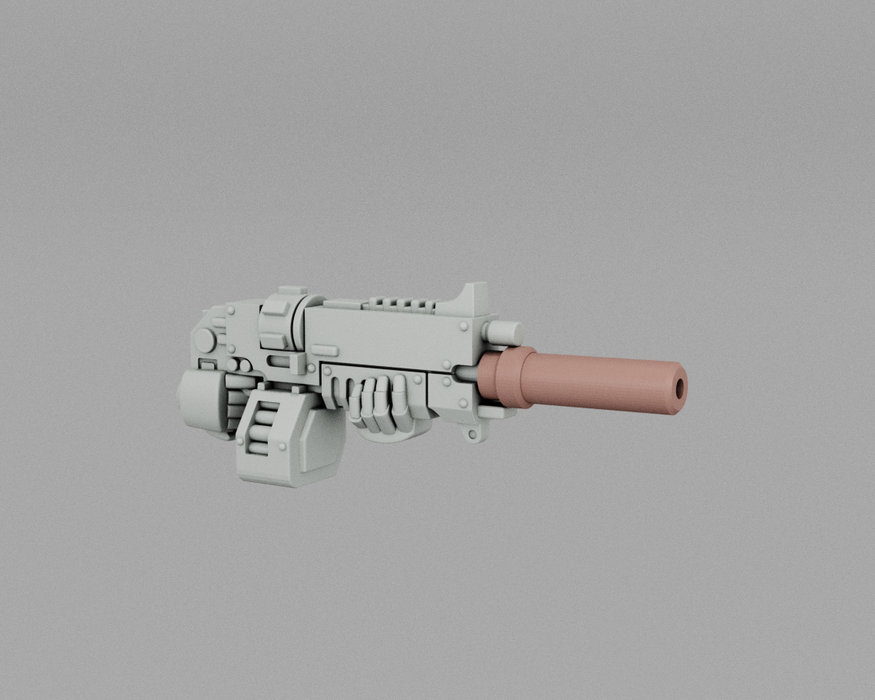 Round Rifle Suppressor