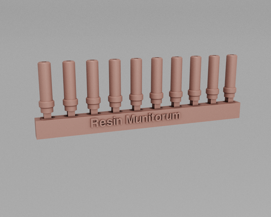 Round Rifle Suppressor