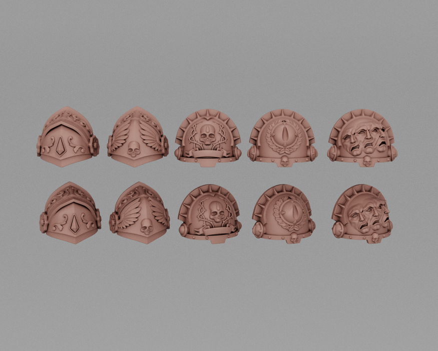 Sanguine Heavy Armor Pads