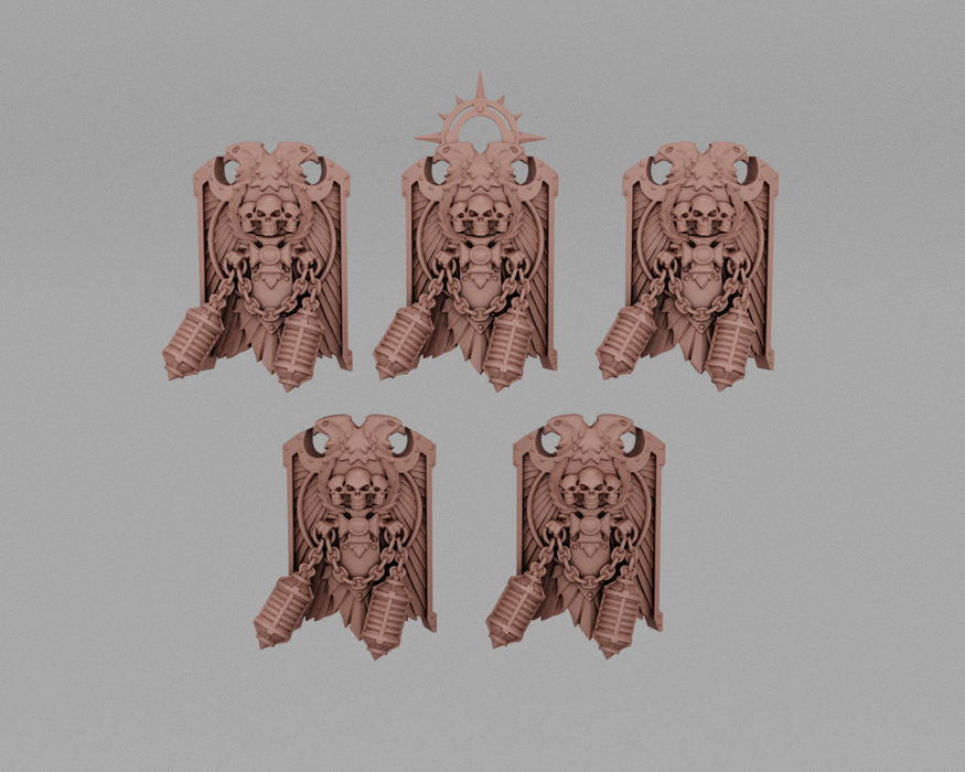 Janitor Host Skull Shields