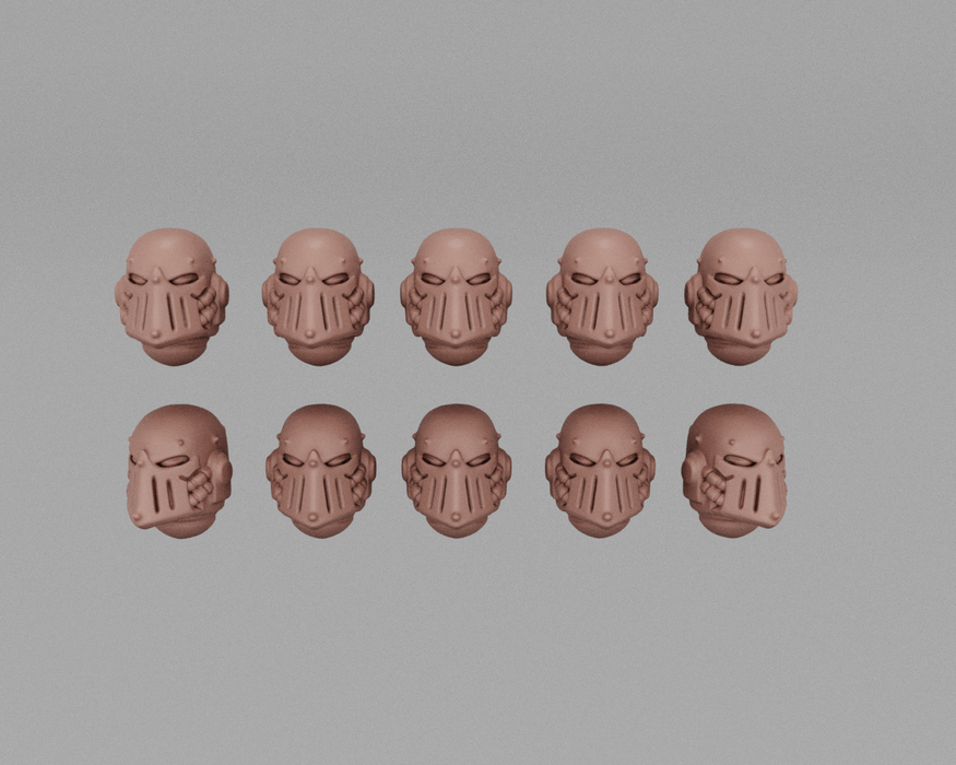 Siegeborne Trooper Helmets
