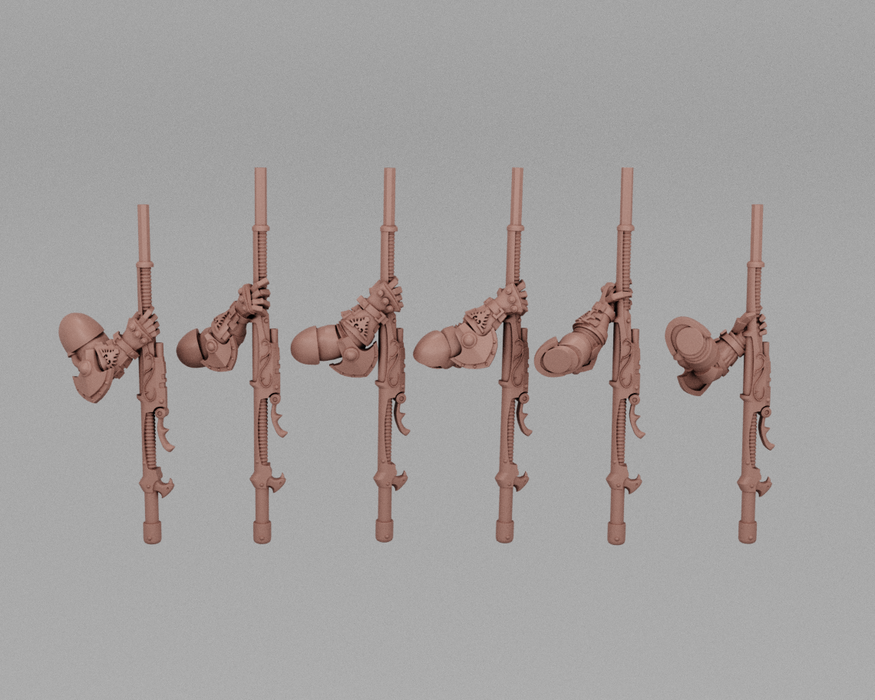 Golden Janitor Spear Arms (Single Handed)