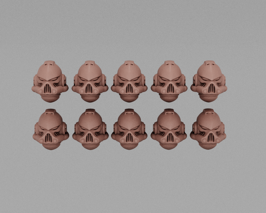 Space Knight Mk5 Helmets