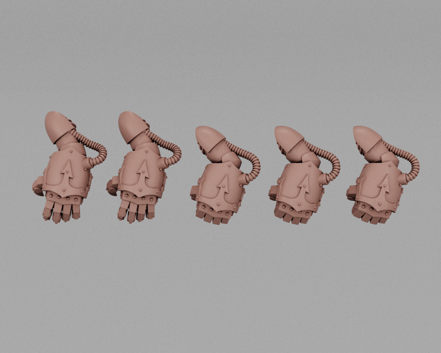 Traitor Legion Power Fists