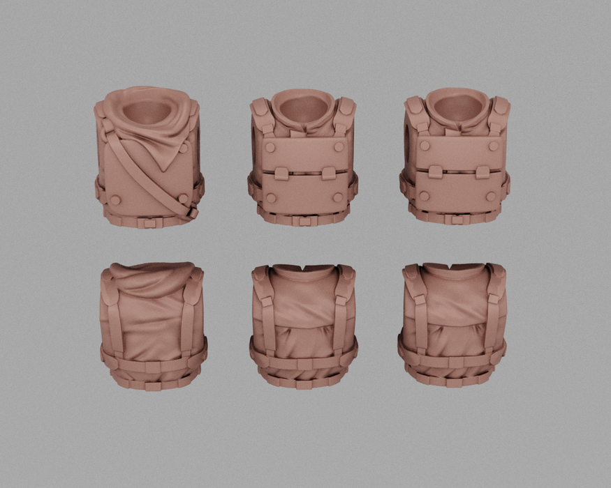 Wasteland Plate Armor Torsos | Human Infantry