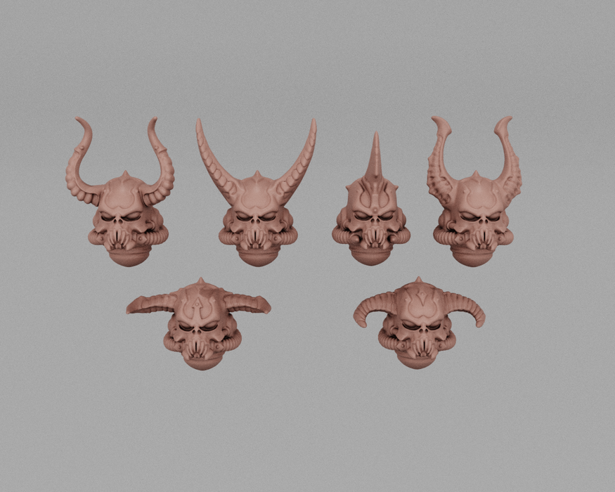 Traitor Legion Horned Helmets Vol. 1