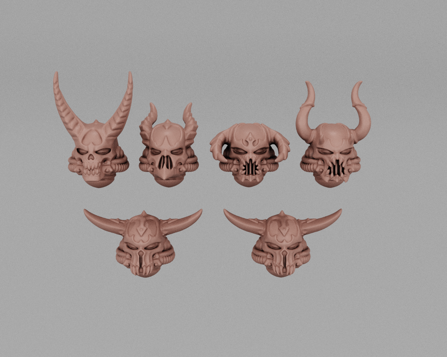 Traitor Legion Horned Helmets Vol. 2