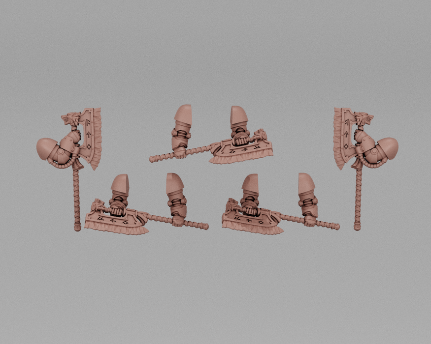 Viking Heavy Runic Axes