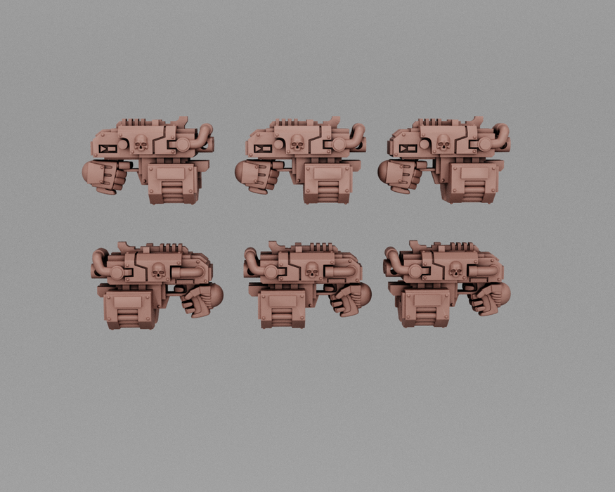 Heavy Armor Twin Bolt Pistols