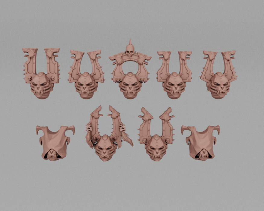 Warp Wolves Veteran Helmets