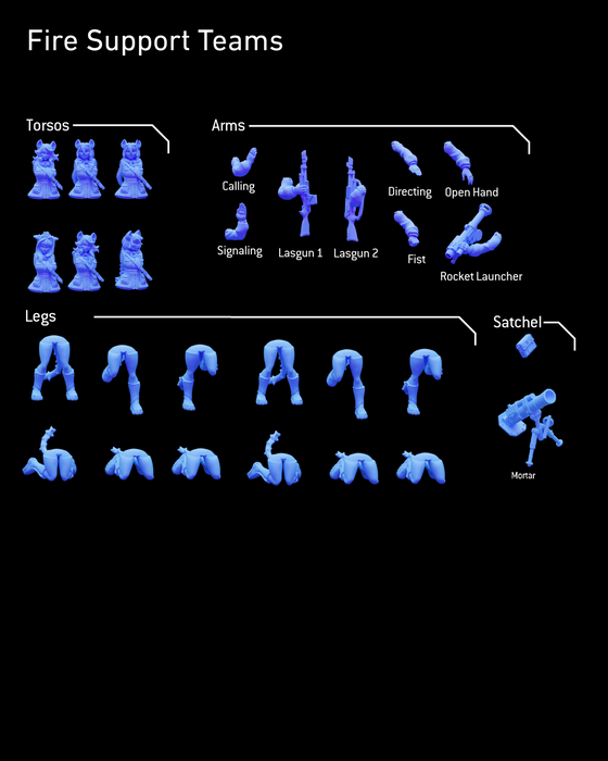 Winterguard Heavy Weapons Teams 2.0