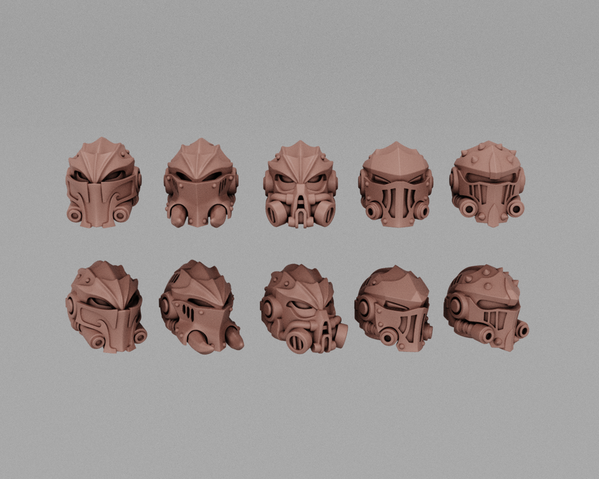 Wyrmscale Heavy Armored Heads