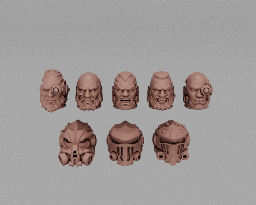 Wyrmscale Heavy Champion Heads