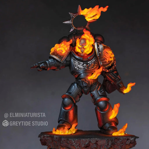 Fire Details for the Cursed Company of the Damned - Resin Munitorum