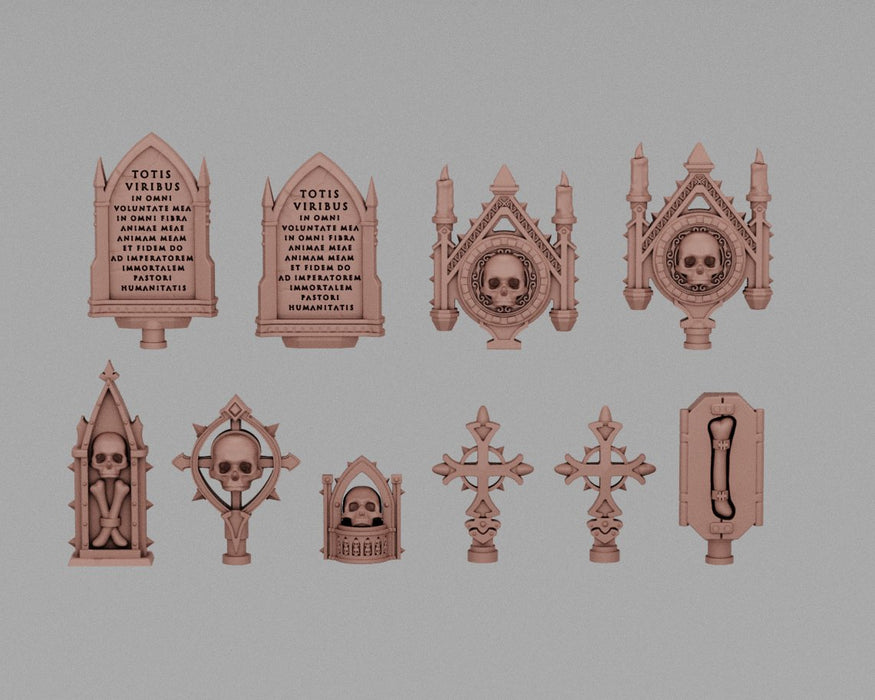 Gothic Reliquary Icons - Resin Munitorum