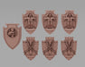 Heater Shield of the Gloomy Knights - Resin Munitorum