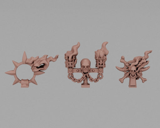 Icons for the Cursed Company of the Damned - Resin Munitorum
