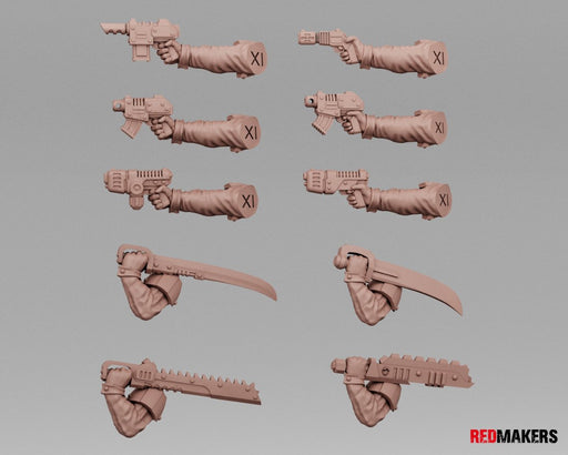 Death Division Sergeant Weapon Kits - Resin Munitorum