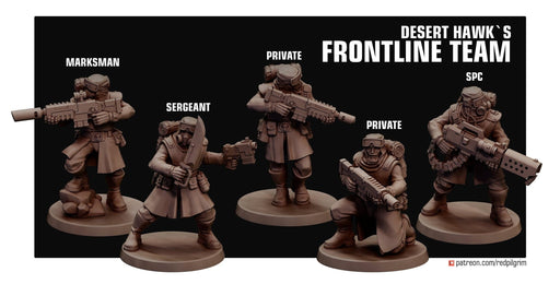 Desert Hawks: Frontline Squad - Resin Munitorum