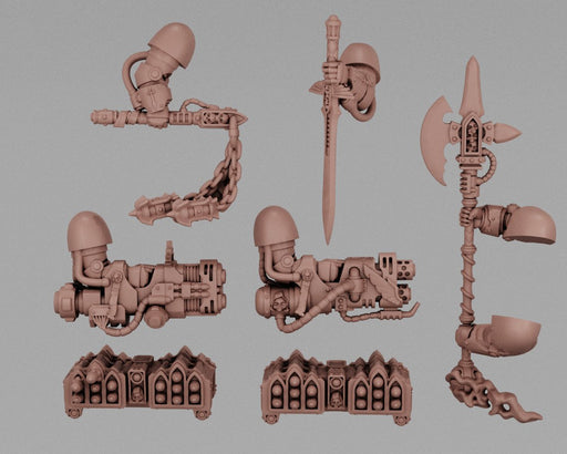 Eternal Pilgrim Heavy Armor Weapon Upgrade Kit [5] - Resin Munitorum