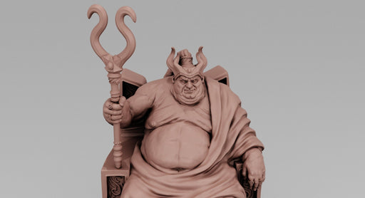 Greedy & Gluttonous Emperor - Resin Munitorum