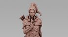 Human Monk Warrior [Female] - Resin Munitorum