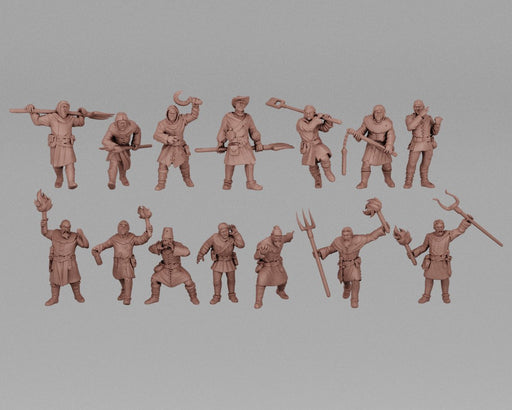 Mob of Angry Villagers - Resin Munitorum