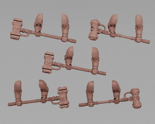 Viking 2-Handed Hammers [5] - Resin Munitorum