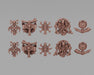 Viking Backpack Totem Icons [10] - Resin Munitorum