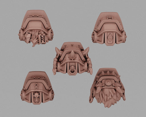 Viking Heavy Armor Armored Pads - Resin Munitorum
